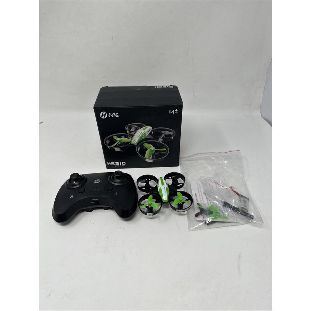 4F Holy Stone HS210 Drone - W Remote Control Quadcopter Extra Parts Open Box